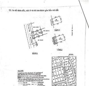 Bản vẽ nhà phố Nhà phố hướng cửa Tây Nam hẻm xe máy, diện tích đất 18m2.
