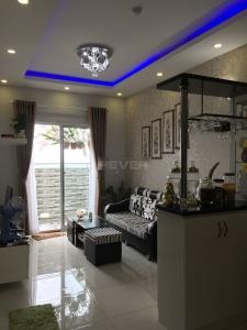 Phòng khách HQC Plaza, Bình Chánh Căn hộ HQC Plaza tầng trung, ban công hướng Đông Nam.