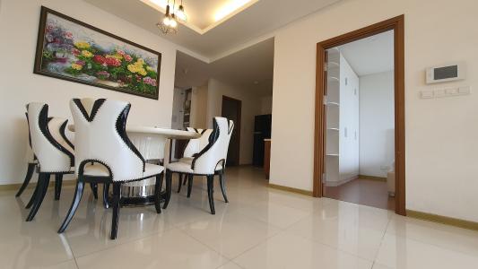 Không gian căn hộ hộ Thảo Điền Pearl, Quận 2 Căn hộ Thảo Điền Pearl cửa hướng Tây Bắc, đầy đủ nội thất.