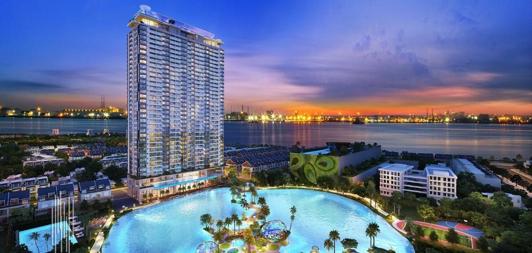 Tiện ích hồ bơi Sky 89 An Gia Căn hộ Sky 89 An Gia tầng cao, nội thất cơ bản.