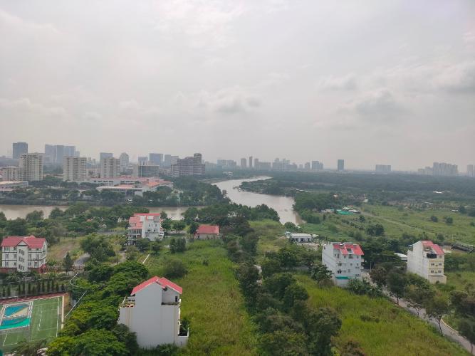 View căn hộ Saigon South Residence, Nhà Bè Căn hộ Saigon South Residence bàn giao thô, cửa chính hướng Tây.