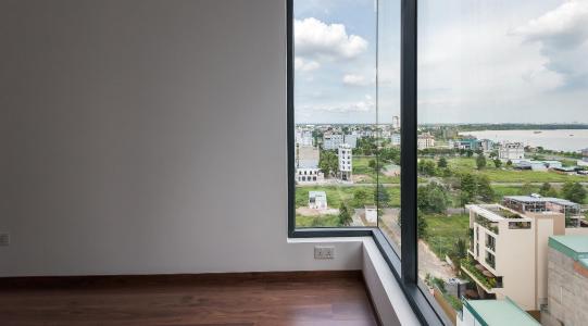 View phòng One Verandah Quận 2 Căn hộ One Verandah tầng 5, view sông và thành phố.