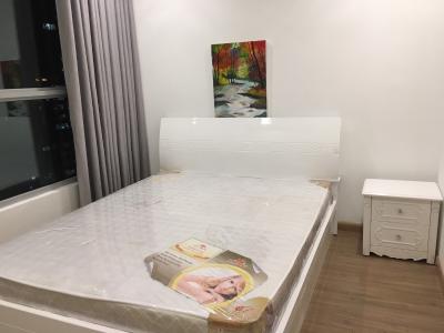 Phòng ngủ Vinhomes Central Park Căn hộ Vinhomes Central Park tầng trung, đầy đủ nội thất.