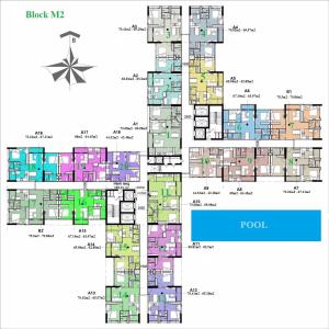 Layout Eco Green Saigon Căn hộ Eco Green Saigon nội thất cơ bản, view nội khu thoáng mát.