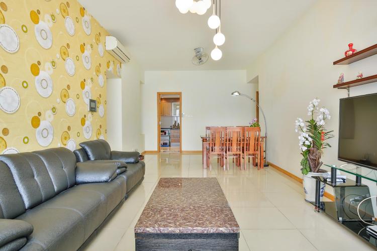 View nội khu Căn hộ tầng cao Sapphire