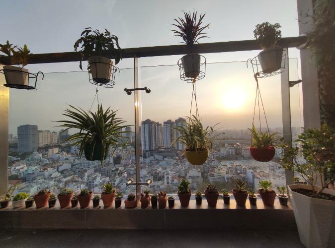 View Rivera Park Quận 10 Căn hộ Rivera Park Sài Gòn tầng cao, hướng Tây Nam.