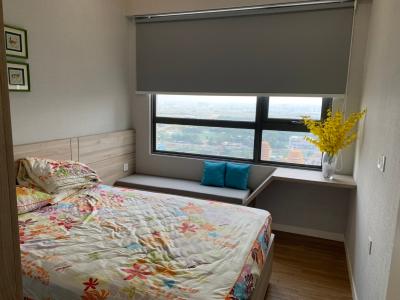 phòng ngủ căn hộ Masteri An Phú Căn hộ tầng cao Masteri An Phú ban công hướng Tây.