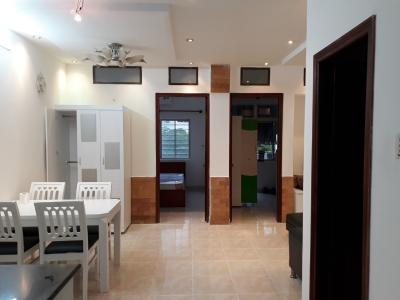 Phòng khách chung cư Hưng Vượng 2, Quận 7 Căn hộ chung cư Hưng Vượng 2 nội thất cơ bản, hướng Đông Nam.