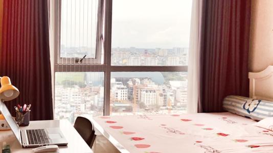 Phòng ngủ Rivera Park Quận 10 Căn hộ Rivera Park Sài Gòn tầng cao, hướng Tây Nam.