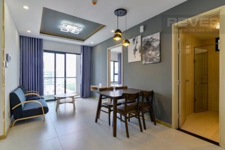 Phòng Khách Bán căn hộ New City Thủ Thiêm 2PN, đầy đủ nội thất, view nội khu và Landmark 81