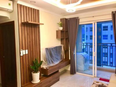 Phòng khách căn hộ SUNRISE RIVERSIDE Bán căn hộ Sunrise Riverside 2PN, tầng trung, đầy đủ nội thất