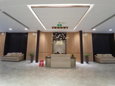 lễ tân ở căn hộ sài gòn mia Bán căn hộ Saigon Mia 1 phòng ngủ, nội thất cơ bản