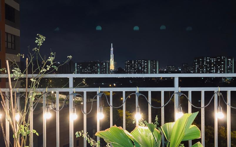 View cảnh căn hộ The Sun Avenue Căn hộ The Sun Avenue tầng thấp, view Landmark 81.