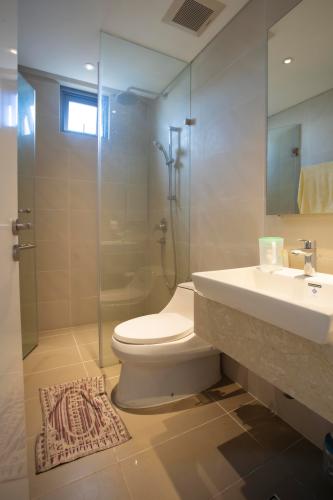 căn hộ đảo kim cương Căn hộ Đảo Kim Cương tầng trung, đón view thành phố sầm uất.