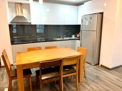 Phòng bếp căn hộ The Manor Bình Thạnh Bán căn hộ tầng cao The Manor với kiến trúc Pháp, đầy đủ tiện ích.