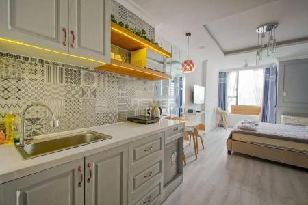 Phòng bếp River Gate, Quận 4 Căn hộ Officetel RiverGate Residence tầng trung, hướng Tây Bắc.