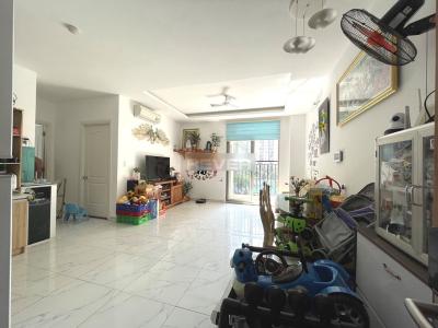 Phòng khách căn hộ The Art, Quận 9 Căn hộ The Art tầng thấp hướng Tây Bắc, nội thất cơ bản.