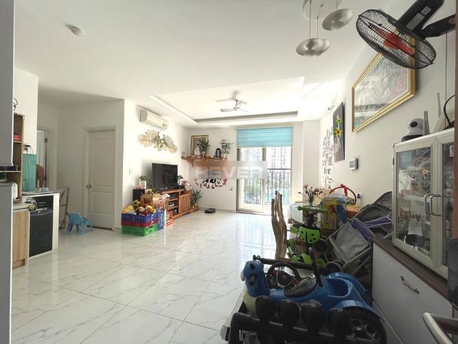 Phòng khách căn hộ The Art, Quận 9 Căn hộ The Art tầng thấp hướng Tây Bắc, nội thất cơ bản.