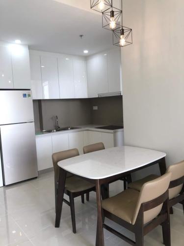 bếp căn hộ Masteri An Phú Căn hộ Masteri An Phú tầng cao đầy đủ nội thất, view thành phố.