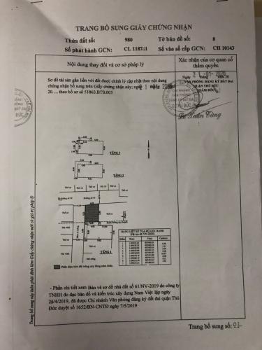 Bản vẽ Nhà phố hướng Tây, mặt tiền hẻm xe hơi rộng rãi.