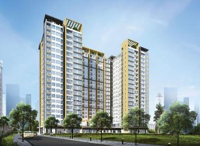 The Botanica Căn hộ The Botanica tầng 10 đầy đủ nội thất, view nội khu.