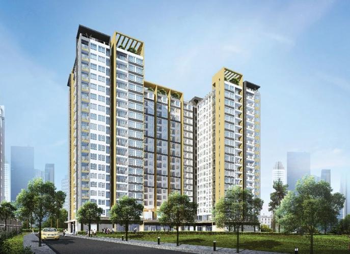 The Botanica Căn hộ The Botanica tầng 10 đầy đủ nội thất, view nội khu.