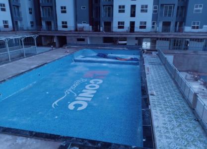 TIện ích căn hộ Conic Riverside, Quận 8 Căn hộ tầng 20 Conic Riverside hướng Đông Nam, nội thất cơ bản.