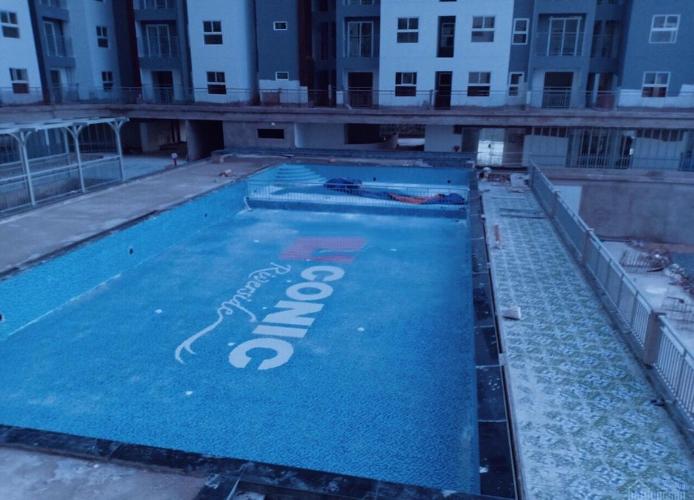 TIện ích căn hộ Conic Riverside, Quận 8 Căn hộ tầng 20 Conic Riverside hướng Đông Nam, nội thất cơ bản.