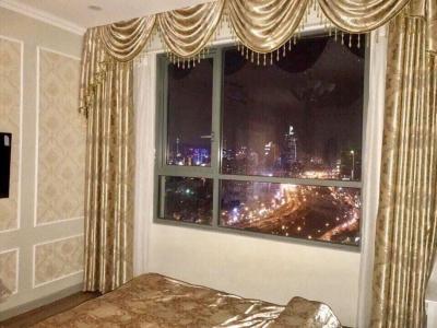 Phòng ngủ căn hộ The Gold View Bán căn hộ tầng cao, nội thất đầy đủ The Gold View