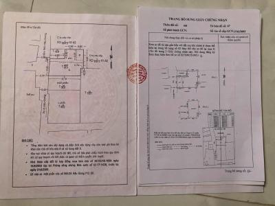 Nhà phố Quận 6 Nhà phố hẻm đường Hậu Giang, diện tích 37m2 không nội thất.