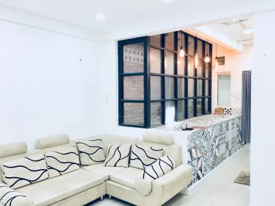 Phòng khách căn hộ chung cư Nguyễn Thiện Thuật, Quận 3 Căn hộ chung cư Nguyễn Thiện Thuật hướng Tây Nam, view thành phố.