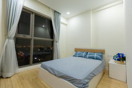 Phòng ngủ Masteri Millennium Quận 4 Căn hộ Masteri Millennium đầy đủ nội thất, hướng Đông Nam.