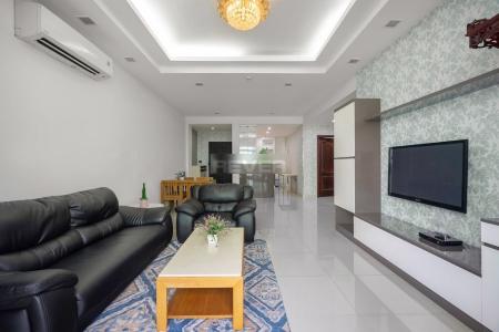 Phòng khách Riverside Residence, Quận 7 Căn hộ Riverside Residence hướng Đông Bắc, view mát mẻ.