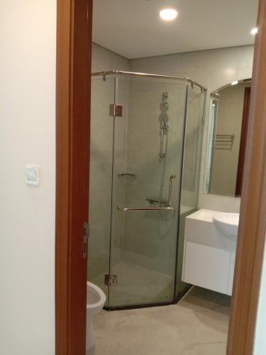 Phòng tắm Vinhomes Central Park Căn hộ Vinhomes Central Park tầng cao, nội thất sang trọng.