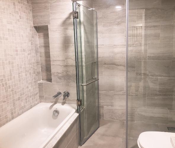 Toilet căn hộ Kingdom 101 Căn hộ Kingdom 101 ban công hướng Đông Nam, nội thất cơ bản.