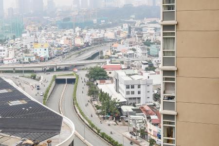 View toàn cảnh Căn hộ tầng cao Sapphire