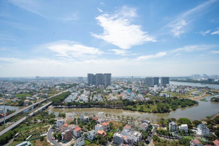 view cảnh căn hộ The Sun Avenue The Sun Avenue nội thất siêu đẹp tầng cao