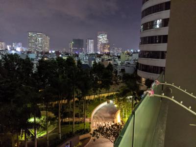 View City Garden Bình Thạnh Căn hộ City Garden ban công hướng Đông Bắc, view thành phố.