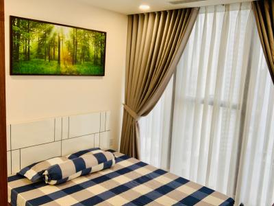 phòng ngủ căn hộ Sunshine City Saigon Căn hộ tầng 19 Sunshine City Sài Gòn đầy đủ nội thất hiện đại