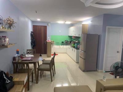 Phòng khách Happy City, Bình Chánh Căn hộ Happy City đầy đủ nội thất, hướng Đông Nam.