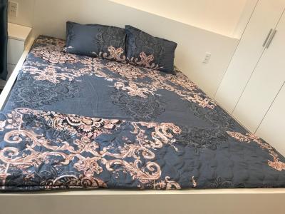 Phòng ngủ Vinhomes Grand Park Căn hộ Vinhomes Grand Park tầng cao, đón view nội khu yên tĩnh.