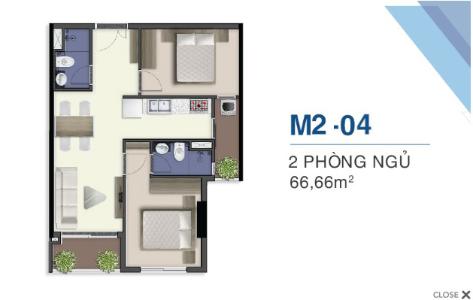Mặt bằng nội thất Q7 Saigon Riverside Bán căn hộ Q7 Saigon Riverside view hồ bơi nội khu, ban công hướng Nam