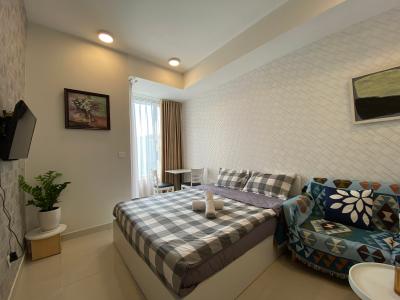 Căn hộ River Gate, Quận 4 Office-tel tầng cao chung cư River Gate ban công hướng Tây Bắc.