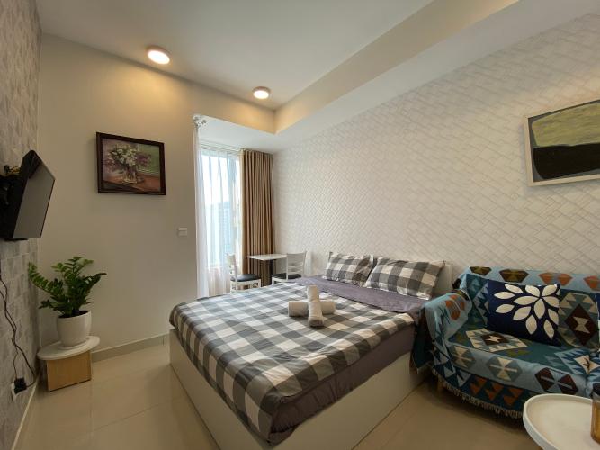 Căn hộ River Gate, Quận 4 Office-tel tầng cao chung cư River Gate ban công hướng Tây Bắc.