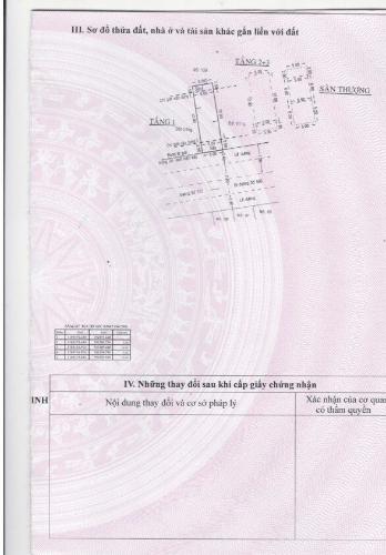  Nhà phố mặt tiền đường 53C Q.Bình Tân hướng Nam diện tích sử dụng 222m2.