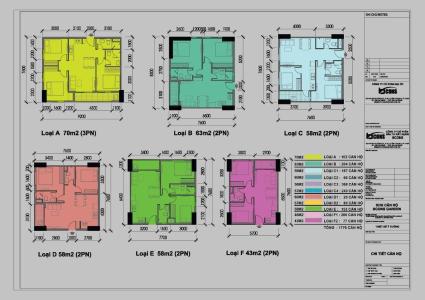 Layout Bcons Miền Đông Căn hộ Bcons Miền Đông tầng trung, nội thất cơ bản.