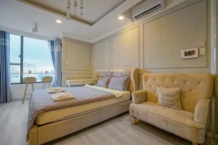 Phòng ngủ River Gate, Quận 4 Căn hộ Officetel RiverGate Residence tầng trung, hướng Tây Bắc.