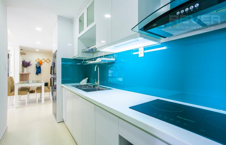 Nhà Bếp Căn hộ Masteri Thảo Điền 2 phòng ngủ tầng thấp T5 view hồ bơi