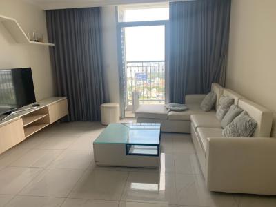 Phòng khách Vinhomes Central Park Căn hộ Vinhomes Central Park tầng cao, hướng Đông Nam.