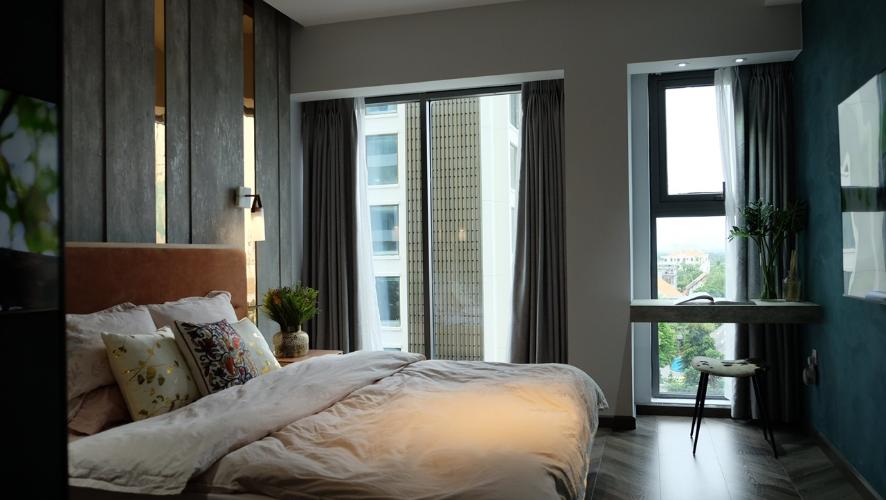 Phòng ngủ Gateway Thảo Điền, Quận 2 Căn hộ duplex Gateway Thảo Điền thiết kế phong cách Bắc Âu.